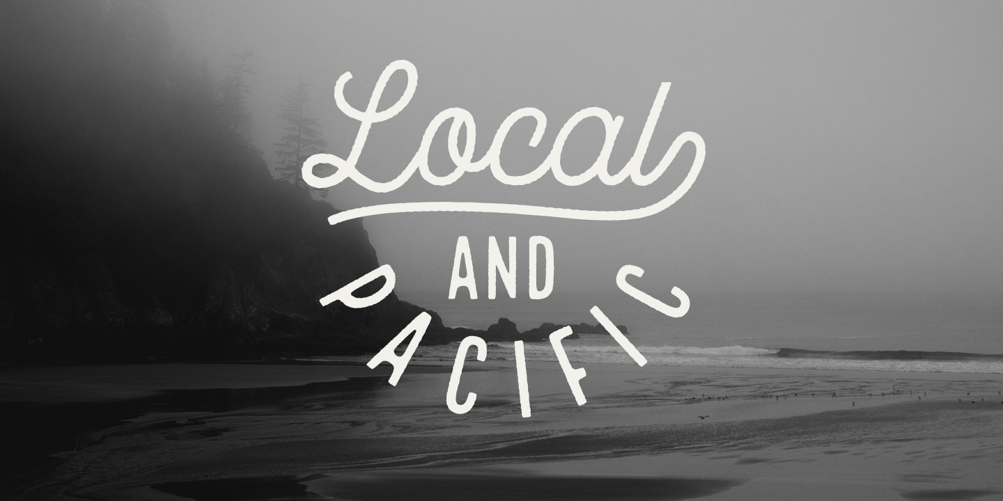Example font Local Brewery #7